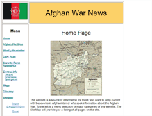 Tablet Screenshot of afghanwarnews.info